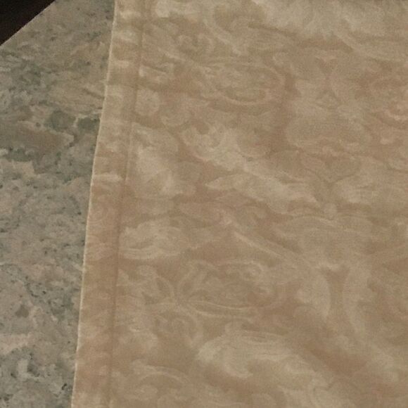 Table  Runner size 14x60” in Creme Color - Picture 6 of 7
